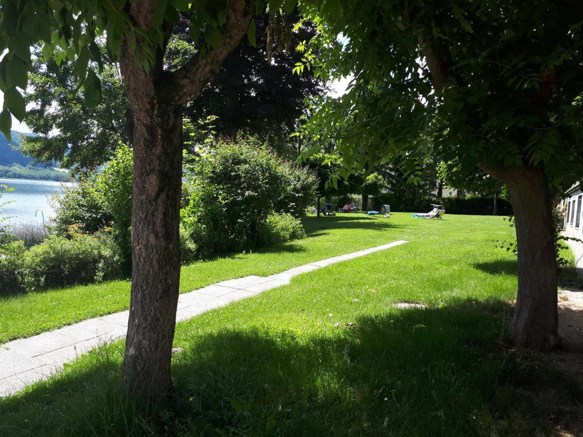 Anna Seeblick Appartement, Haus Haensel&Gretel Am Ossiachersee Mit Direktem Seezugang, Hallenbad Bodensdorf Exterior foto