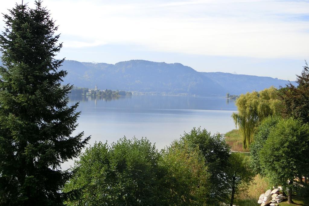 Anna Seeblick Appartement, Haus Haensel&Gretel Am Ossiachersee Mit Direktem Seezugang, Hallenbad Bodensdorf Exterior foto